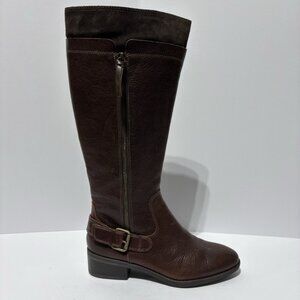 Comfortiva Women’s Corozal Brown Knee High Boots, Size 7.5 Wide